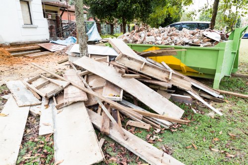 Professional waste removal team at work in Parsons Green