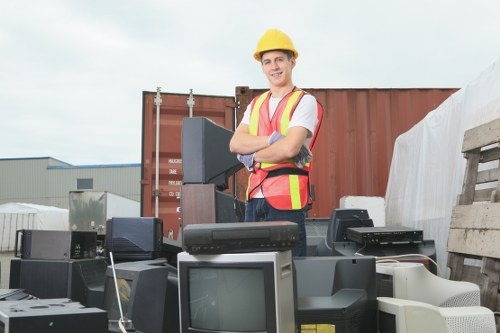 Eco-friendly office clearance with recycling and donations